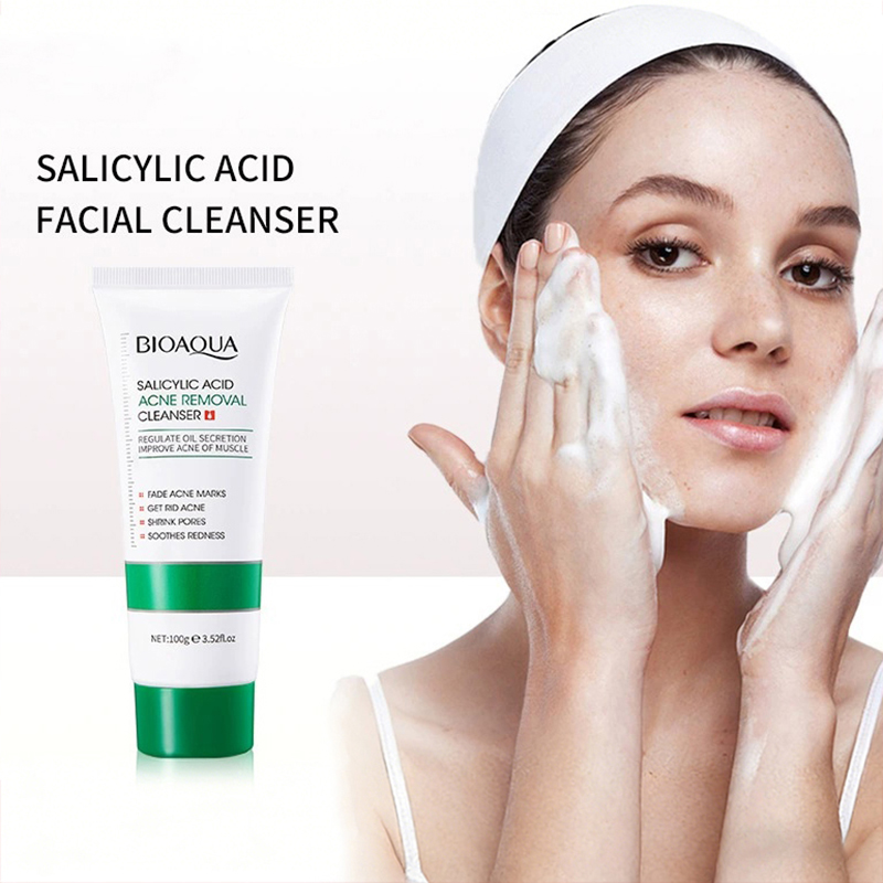 Salicylic Acid Cleanser - Limpiador Facial con Ácido Salicílico BIOAQUA,