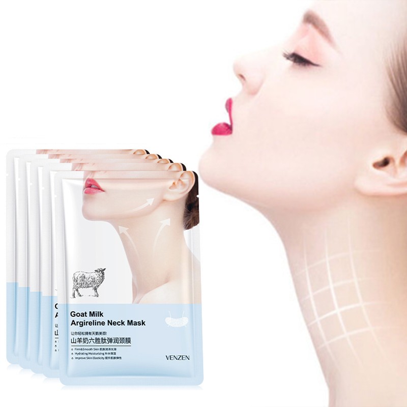 Peptide Neck Cream - Máscara de cuello hexapéptido de leche