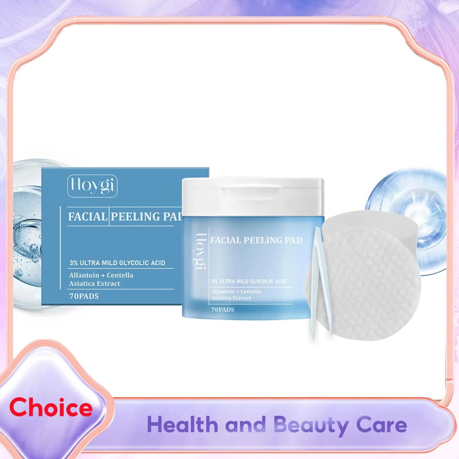 Salicylic Acid Cleanser - Almohadillas faciales exfoliantes de ácido salicílico,