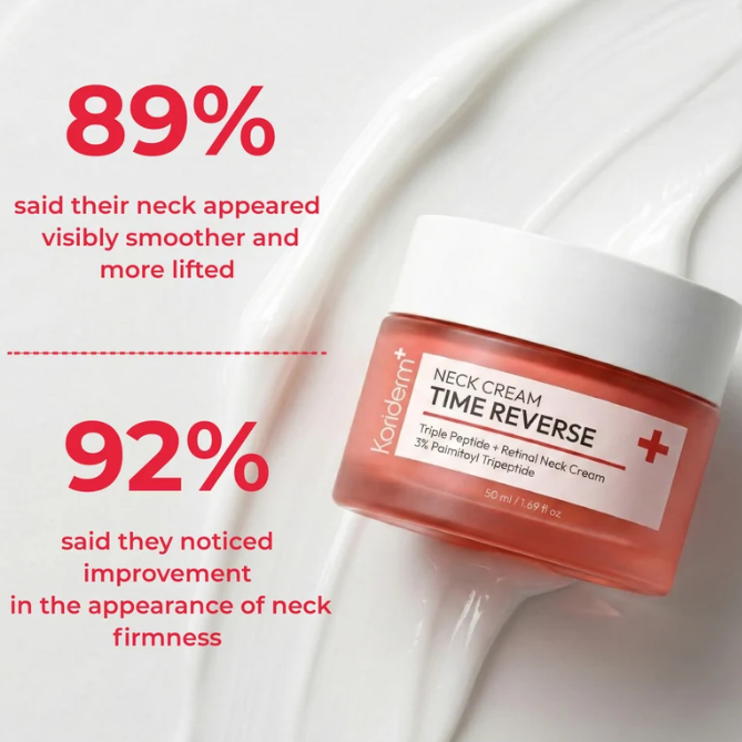 Crema para el Cuello Coreana K - Peptide Neck Cream reseña y precio