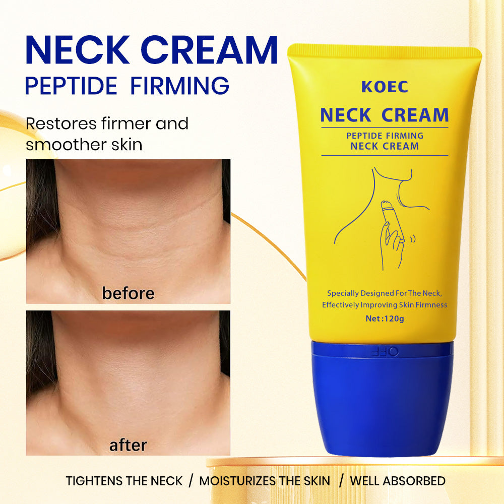 120g KOEC péptido reafirmante  - Peptide Neck Cream reseña y precio