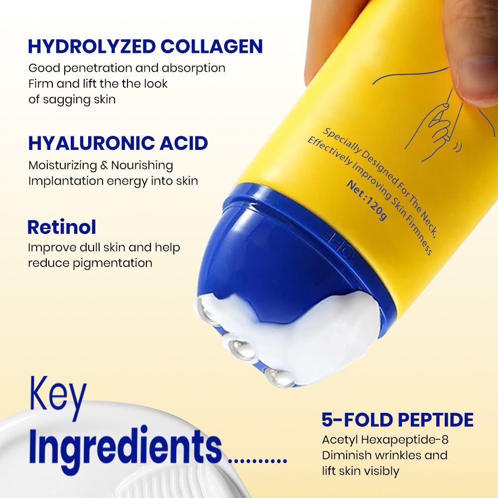 120g KOEC péptido reafirmante  - Peptide Neck Cream reseña y precio