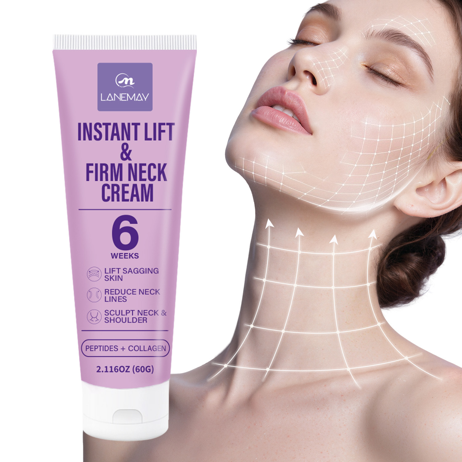 Crema Reafirmante Instantánea  - Peptide Neck Cream reseña y precio