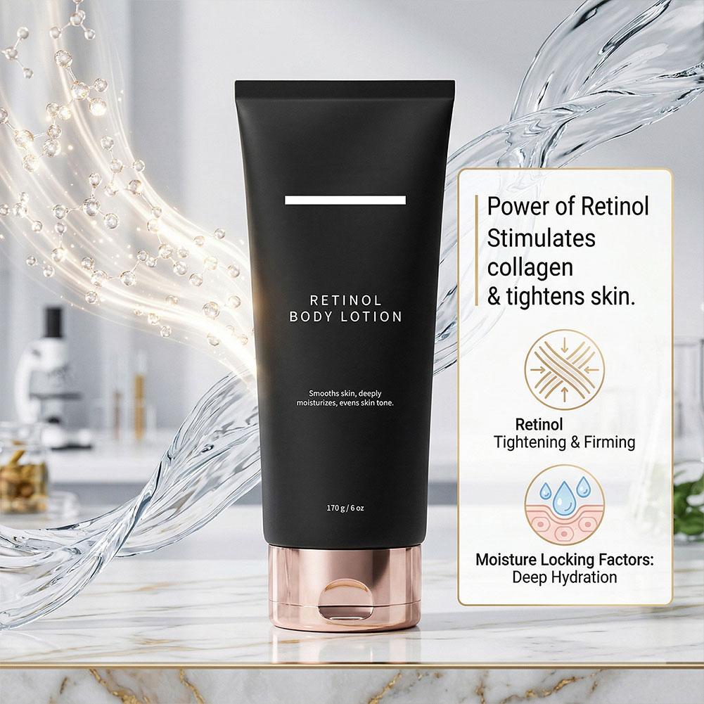 Loción Corporal con Retinol, C - Skincare Retinol reseña y precio