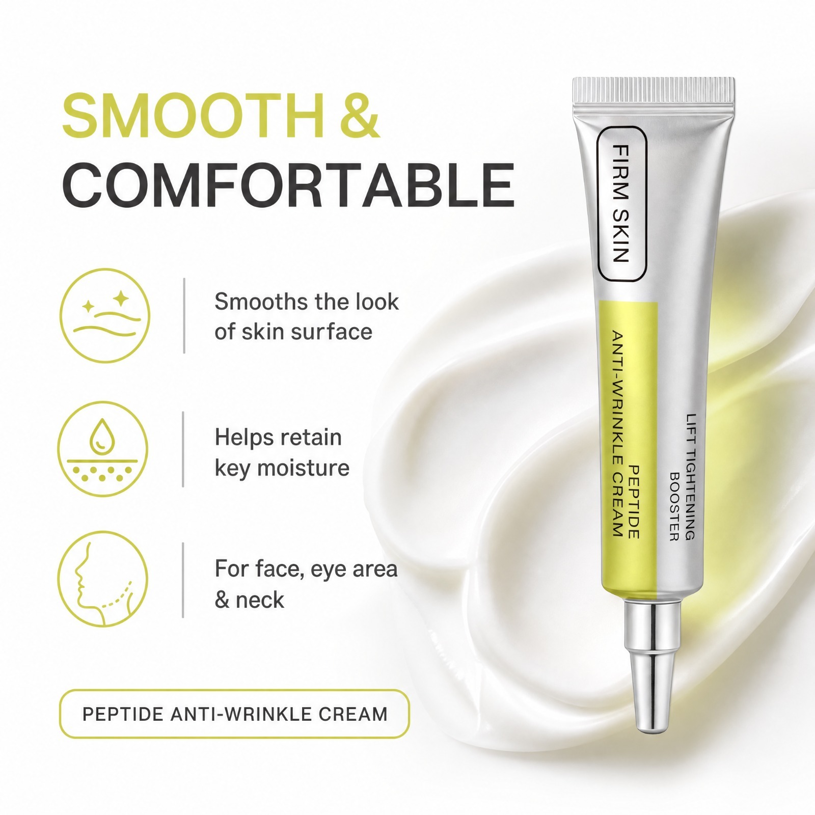 Crema Facial con Retinol y Pép - Peptide Neck Cream reseña y precio