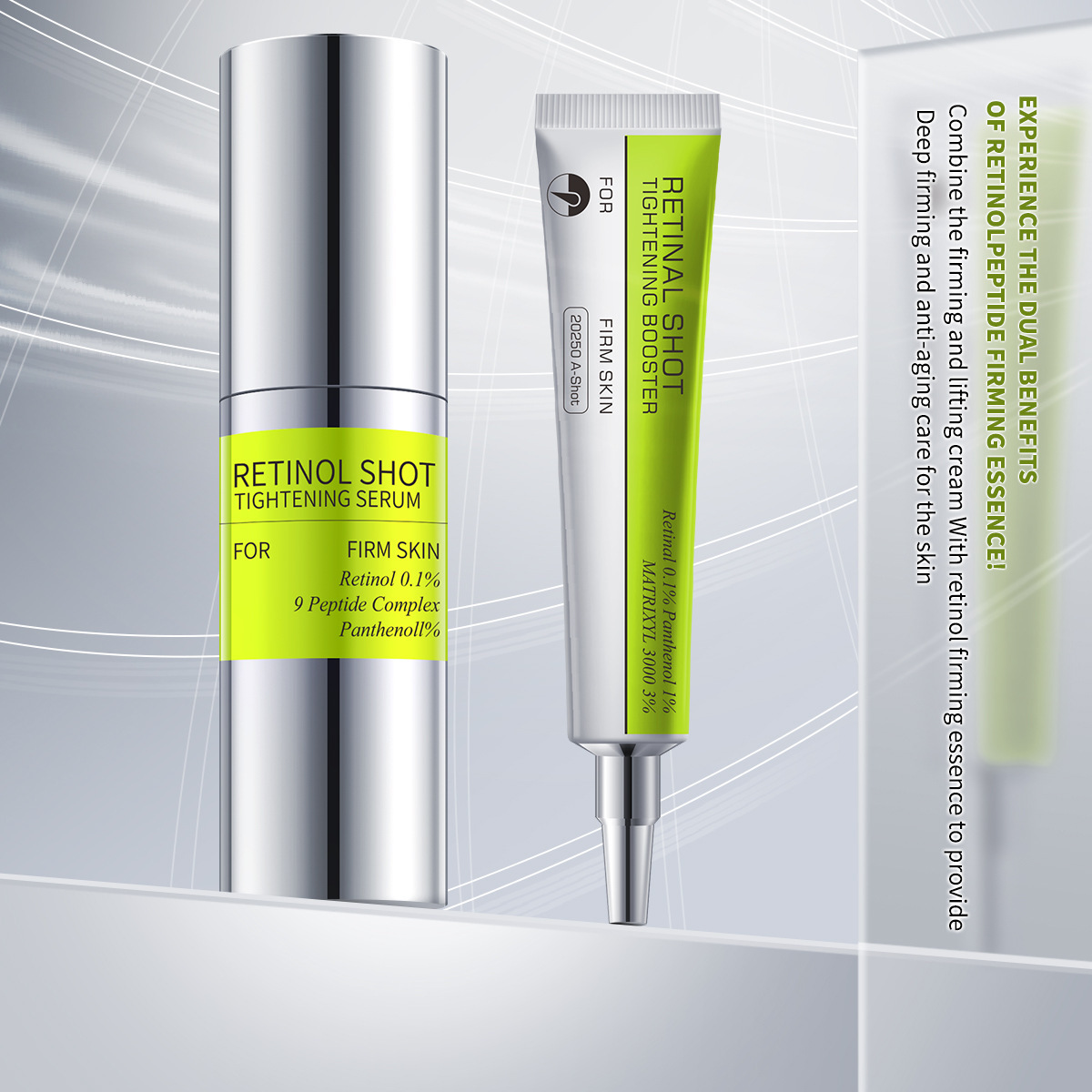 Crema Facial y Contorno de Ojo - Skincare Retinol reseña y precio