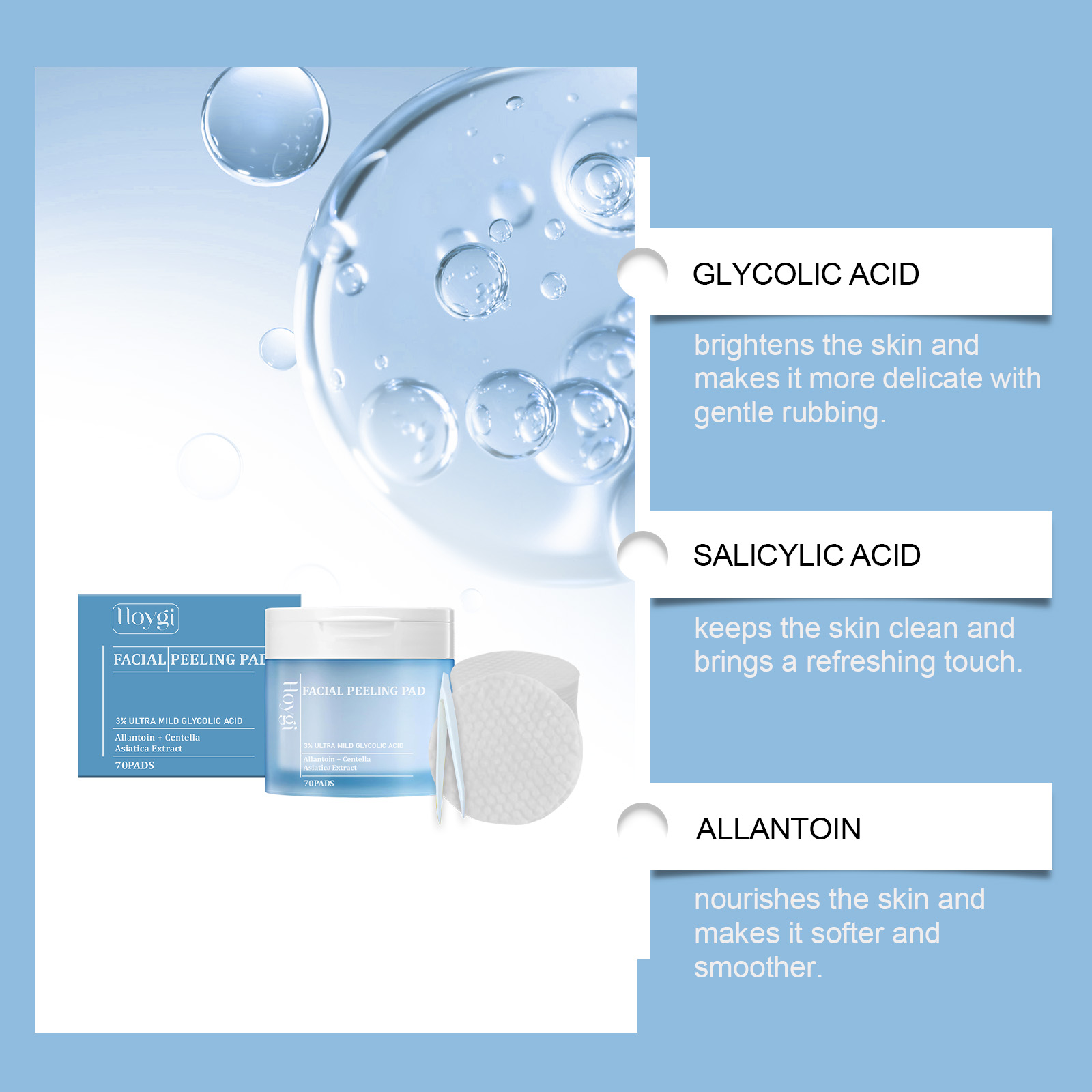 Almohadillas faciales exfolian - Salicylic Acid Cleanser reseña y precio